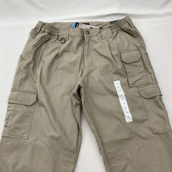 511 Tactical Pants Womens 18 Long Tan Khaki Cargo Pockets Utility EMT 64358 - Picture 3 of 12